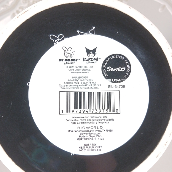 Bioworld × My Melody Kuromi By Sanrio Double Sided Ceramic Mug - Picture 9 of 10